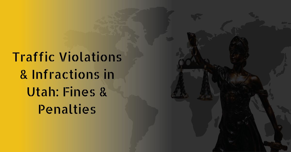 Traffic Violations & Infractions in Utah - Fines & Penalties